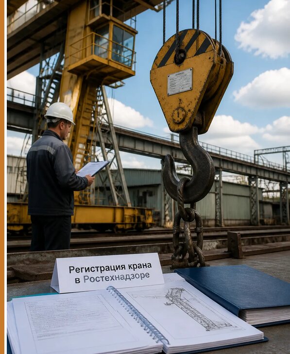Регистрация крана в Ростехнадзоре в Городце от 15185 р. | Авеста ОТиПБ